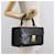 VERSACE Handtasche aus schwarzem und goldenem Leder Auth ka1996  - Ansicht 22