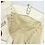 VALENTINO Borsa in pelle 2 in 1 Bianco Oro Auth bs32858 D'oro - vista 21