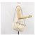 VALENTINO Borsa in pelle 2 in 1 Bianco Oro Auth bs32858 D'oro - vista 25