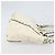 VALENTINO Borsa in pelle 2 in 1 Bianco Oro Auth bs32858 D'oro - vista 3