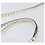 VALENTINO Borsa in pelle 2 in 1 Bianco Oro Auth bs32858 D'oro - vista 8