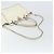 VALENTINO Borsa in pelle 2 in 1 Bianco Oro Auth bs32858 D'oro - vista 9