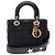 Borsa DIOR Lady Dior in Pelle Nera - 103265 Nero