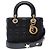 Borsa DIOR Lady Dior in Pelle Nera - 103265 Nero - vista 2