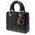 Borsa DIOR Lady Dior in Pelle Nera - 103265 Nero - vista 4