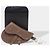 Saddle Sac DIOR en Cuir Étoupe - 103257 Taupe - vue 2
