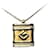 Collana G Placcata Oro Vintage Givenchy D'oro