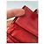 Portefeuille en cuir Chanel CC vintage rouge - vue 6