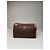 Céline Clutch in pelle monogramma Celine Paris vintage marrone - vista 5