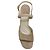 Sandali Ginger in Suede Beige di Laurence Dacade - Ansicht 4