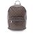 Zaino Josh Louis Vuitton Marrone Nero Monogramma