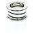 Bulgari Collar Péndulo Bvlgari B.zero1 en Oro Blanco Plata