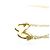Tiffany & Co Collana Pendente Infinity in Oro Giallo 18K Tiffany D'oro - vista 5