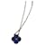 Van Cleef & Arpels Alhambra Blue Diamond Yellow Gold Necklace  - view 1