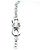 Tiffany & Co Bracciale in diamante Tiffany Ribbon Argento - vista 5