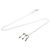 Tiffany & Co Collana in Argento Tiffany Lettera "M" - vista 14