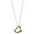 Tiffany & Co Collana Extra Mini Open Heart Tiffany in Oro Rosa
 D'oro