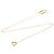 Tiffany & Co Collana Extra Mini Cuore Aperto Tiffany D'oro - vista 14