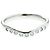 Tiffany & Co Anello Curvo Tiffany con Diamanti Argento