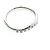 Tiffany & Co Anello Curvo Tiffany con Diamanti Argento - vista 9