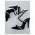 Saint Laurent SA TINE 110 SANDAL C SAT/STR 10 CREPE SATIN/STRA SS NERO/CRISTAL - vista 5