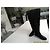 Autre Marque Stivali Overknee Manufacture d'Essai Marroni Camoscio - vista 7