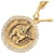 Collana Centauro Chanel D'oro