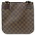 Borsa a Spalla Louis Vuitton Damier Pochette Bosphor N51111 Marrone - vista 2