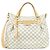 Borsa a Spalla Louis Vuitton Damier Azur Evora MM Bianco Blu
