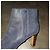 Patricia Blanchet Blaue Wildleder-Stiefeletten mit Glitzerdetails - Ansicht 7