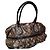 Borsa a mano Gucci in tela monogram beige e marrone