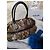 Borsa a mano Gucci in tela monogram beige e marrone - vista 2