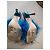 Sandali con tacco in piume blu Jeffrey Campbell - vista 10
