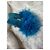 Sandali con tacco in piume blu Jeffrey Campbell - vista 4