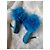 Sandali con tacco in piume blu Jeffrey Campbell - vista 8