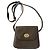 Borsa Box Jil Sander in pelle verde foresta Cachi