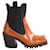 Louis Vuitton Botas marrones Castaño Cuero