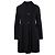 Set cappotto e vestito in lana nera Aspesi Nero - vista 11