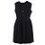 Set cappotto e vestito in lana nera Aspesi Nero - vista 5