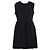 Set cappotto e vestito in lana nera Aspesi Nero - vista 6
