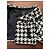 Donna Karan Black Label Houndstooth Wool and Cashmere Jacket White - view 7