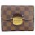 Cartera Joy Tri-fold Louis Vuitton Castaño Damier ebene - vista 2