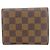 Cartera Joy Tri-fold Louis Vuitton Castaño Damier ebene - vista 3