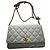 Wallet On Chain Portafoglio Chanel in Pelle Trapuntata Blu Chiaro