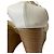 Hermès Leder Wedge Holzsandalen Weiß - Ansicht 13