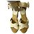Hermès Leder Wedge Holzsandalen Weiß - Ansicht 3