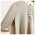 Autre Marque Mila Owen Rippenstrick Kurzarmoberteil Beige - Ansicht 5