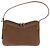 Borsa Mansur Gavriel in pelle marrone con strisce