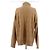 Tommy Hilfiger Rollkragenpullover aus camel-farbenem, gedrehtem Strick aus Wolle Braun - Ansicht 2