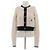 Polo Ralph Lauren Weißer und marinefarbener Cashmere-Cardigan